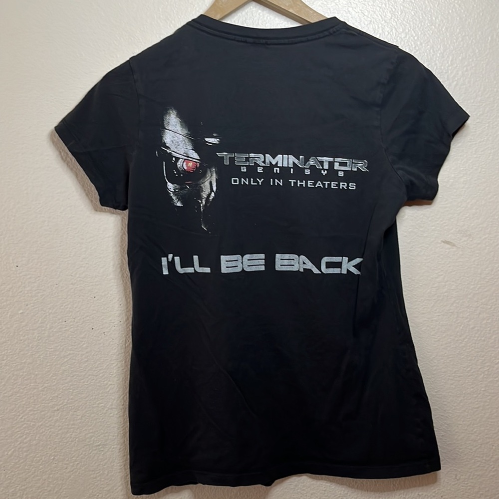Promo terminator genisys Red Robin worker shirt